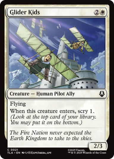 Image for Glider Kids (21) (Avatar: The Last Airbender) - Magic: The Gathering