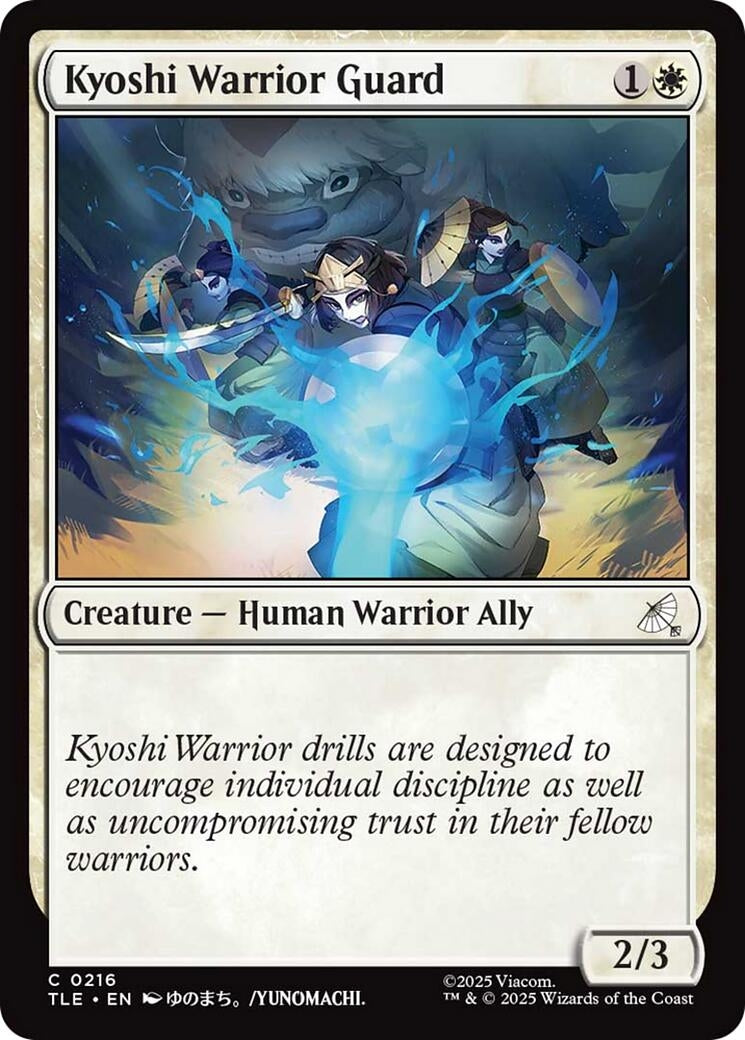 Image for Kyoshi Warrior Guard (216) (Avatar: The Last Airbender: Eternal-Legal) - Magic: The Gathering