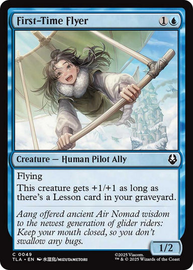 Image for First-Time Flyer (49) (Avatar: The Last Airbender) - Magic: The Gathering