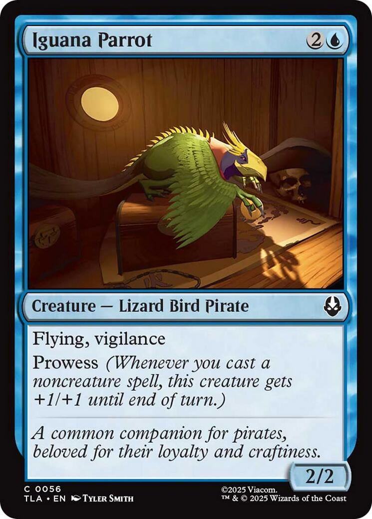 Image for Iguana Parrot (56) (Avatar: The Last Airbender) - Magic: The Gathering