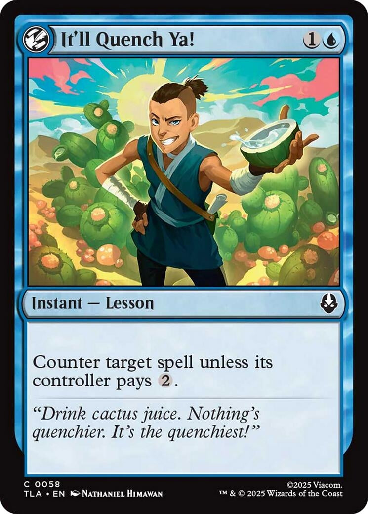 Image for It'll Quench Ya! (58) (Avatar: The Last Airbender) - Magic: The Gathering