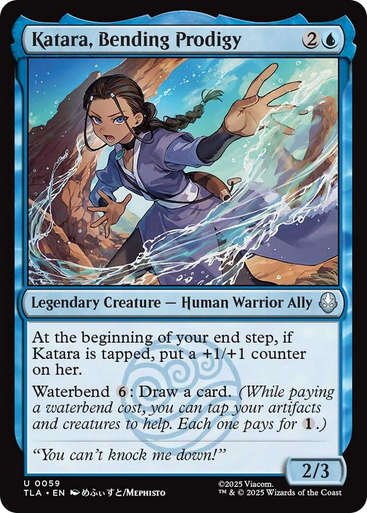 Image for Katara, Bending Prodigy (59) (Avatar: The Last Airbender) - Magic: The Gathering