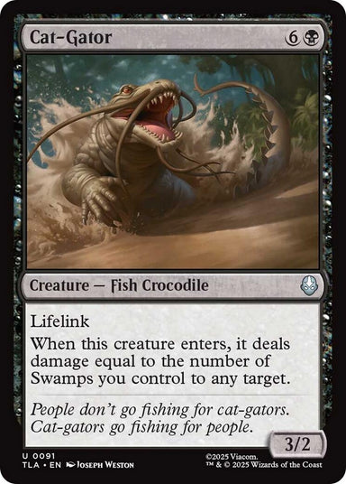 Image for Cat-Gator (91) (Avatar: The Last Airbender) - Magic: The Gathering
