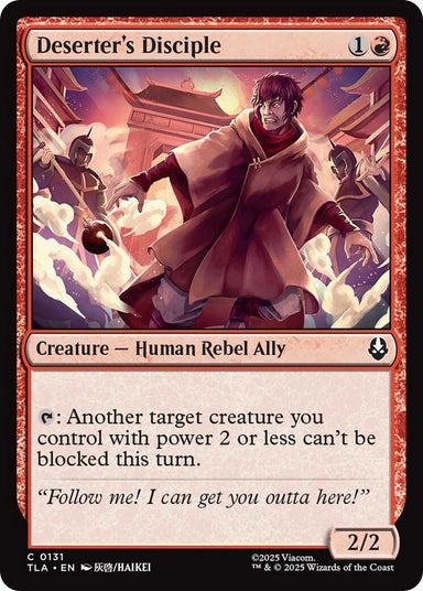 Image for Deserter's Disciple (131) (Avatar: The Last Airbender) - Magic: The Gathering