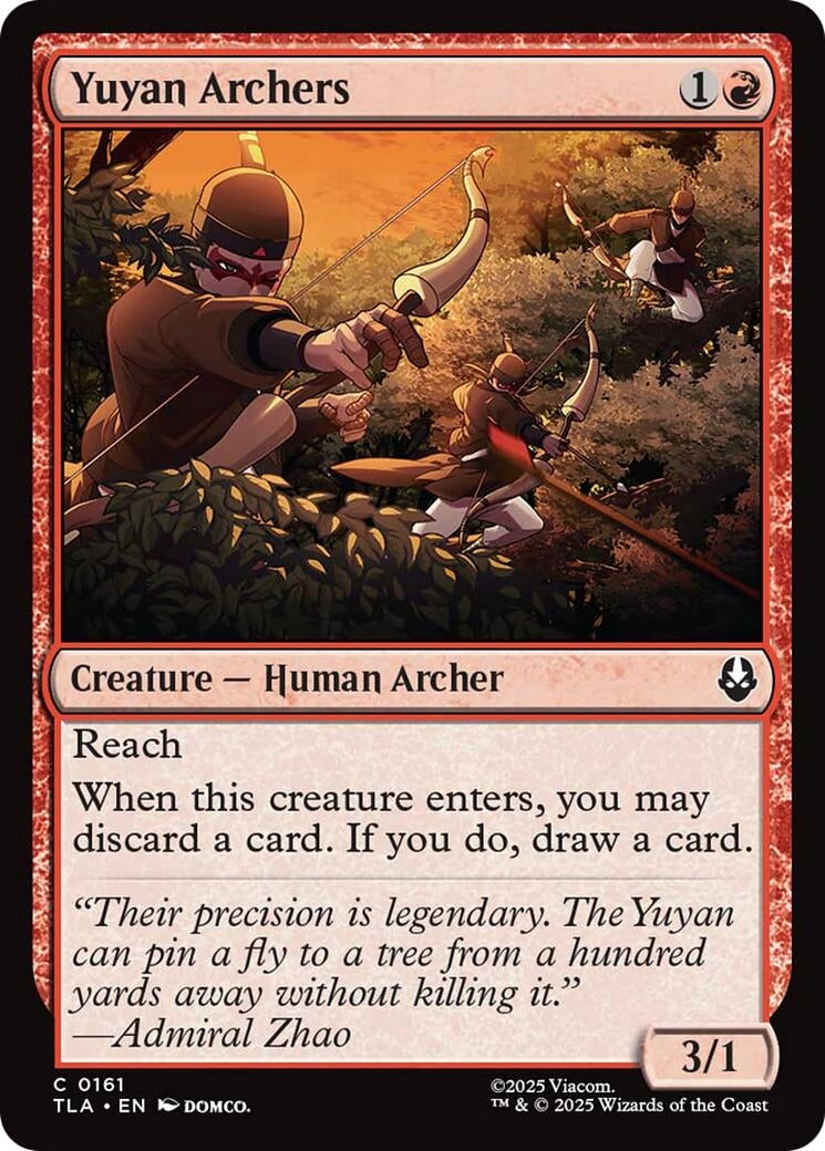 Image for Yuyan Archers (161) (Avatar: The Last Airbender) - Magic: The Gathering