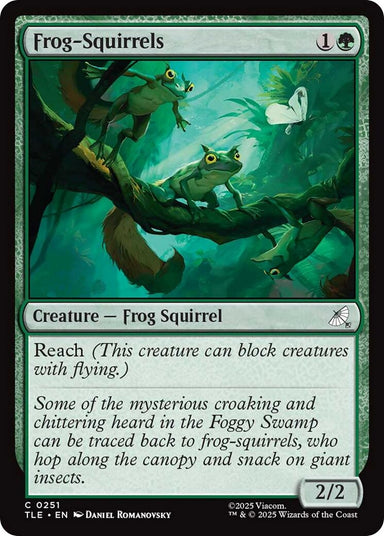 Image for Frog-Squirrels (251) (Avatar: The Last Airbender: Eternal-Legal) - Magic: The Gathering