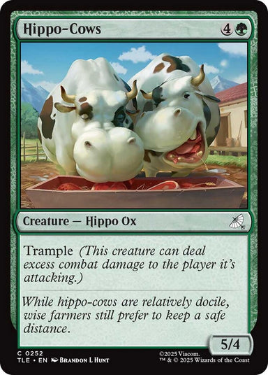 Image for Hippo-Cows (252) (Avatar: The Last Airbender: Eternal-Legal) - Magic: The Gathering