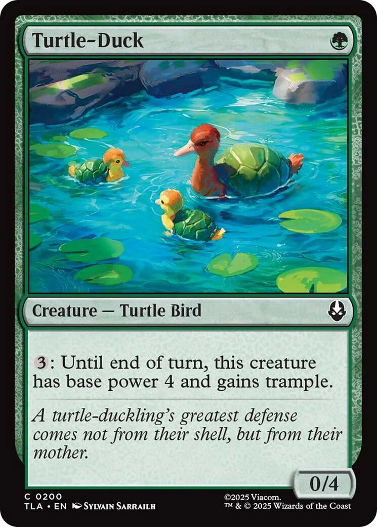 Image for Turtle-Duck (200) (Avatar: The Last Airbender) - Magic: The Gathering