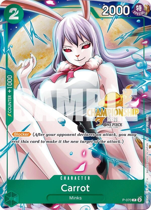Carrot (CS 25-26 Event Pack) (P-070) (One Piece Promotion Cards)