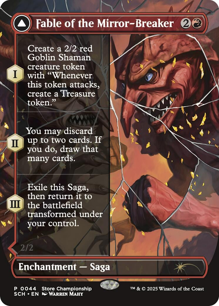 Image for Fable of the Mirror-Breaker (44) (Game Day & Store Championship Promos) - Magic: The Gathering