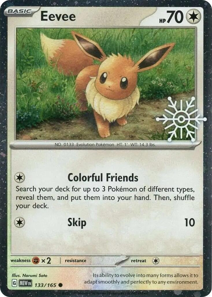 Image for Eevee (Holiday Calendar) (133/165) (MCAP) - Pokemon