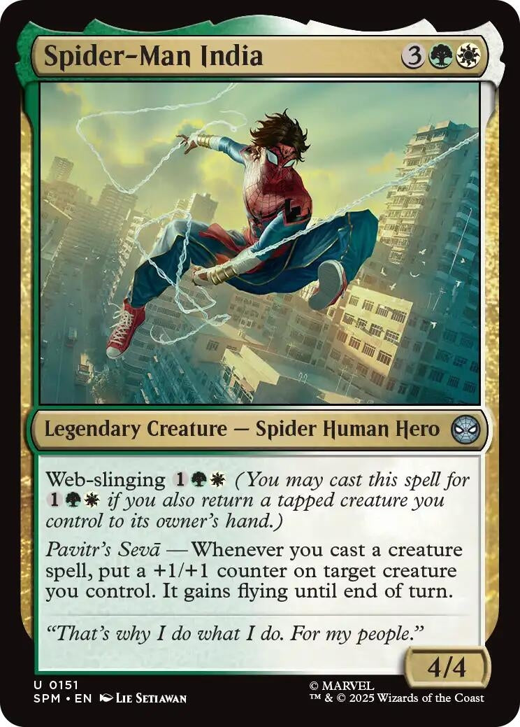 Image for Spider-Man India (151) (SPM) - Magic: The Gathering