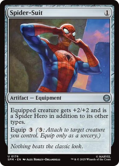 Image for Spider-Suit (176) (SPM) - Magic: The Gathering