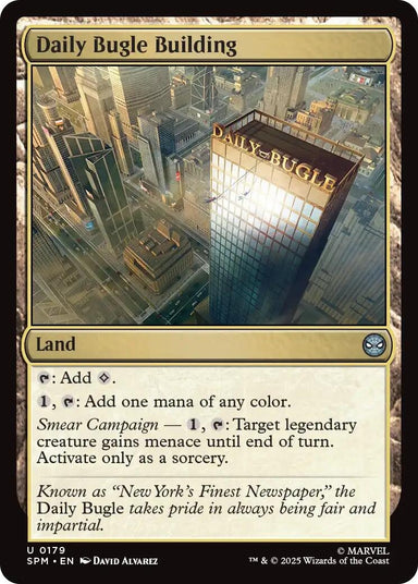 Image for Daily Bugle Building (179) (SPM) - Magic: The Gathering