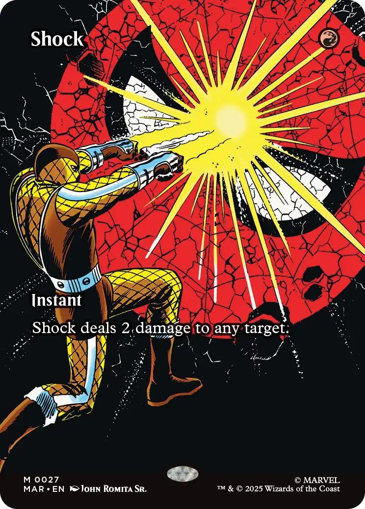 Image for Shock (Borderless) (27) (MAR) - Magic: The Gathering