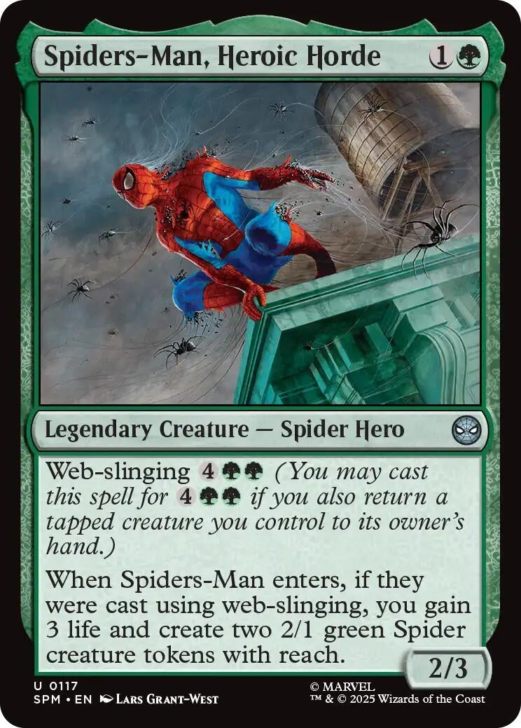 Image for Spiders-Man, Heroic Horde (117) (SPM) - Magic: The Gathering