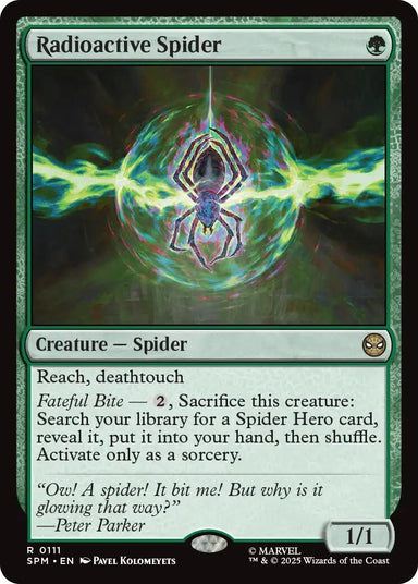 Image for Radioactive Spider (111) (SPM) - Magic: The Gathering