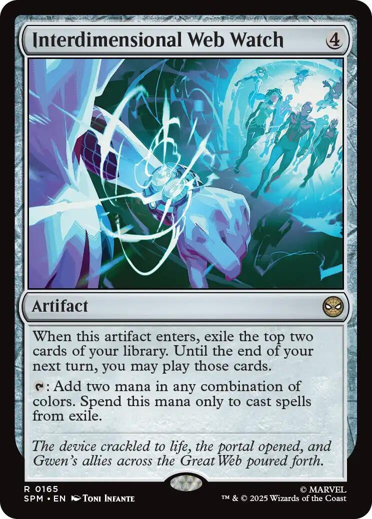 Image for Interdimensional Web Watch (165) (SPM) - Magic: The Gathering