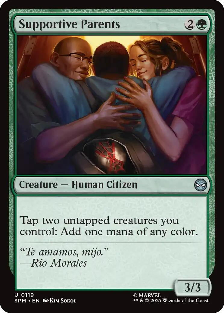 Image for Supportive Parents (119) (SPM) - Magic: The Gathering