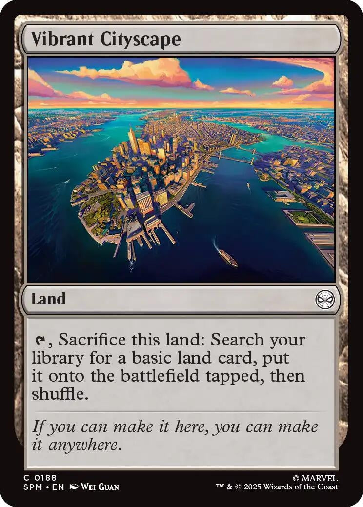 Image for Vibrant Cityscape (188) (SPM) - Magic: The Gathering