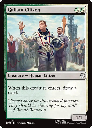 Image for Gallant Citizen (129) (SPM) - Magic: The Gathering