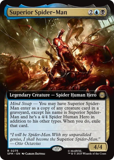 Image for Superior Spider-Man (Extended Art) (275) (SPM) - Magic: The Gathering