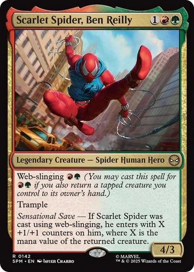 Image for Scarlet Spider, Ben Reilly (142) (SPM) - Magic: The Gathering