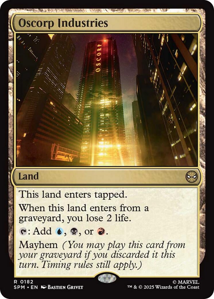 Image for Oscorp Industries (182) (SPM) - Magic: The Gathering
