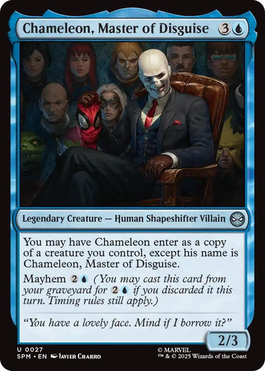 Image for Chameleon, Master of Disguise (27) (SPM) - Magic: The Gathering