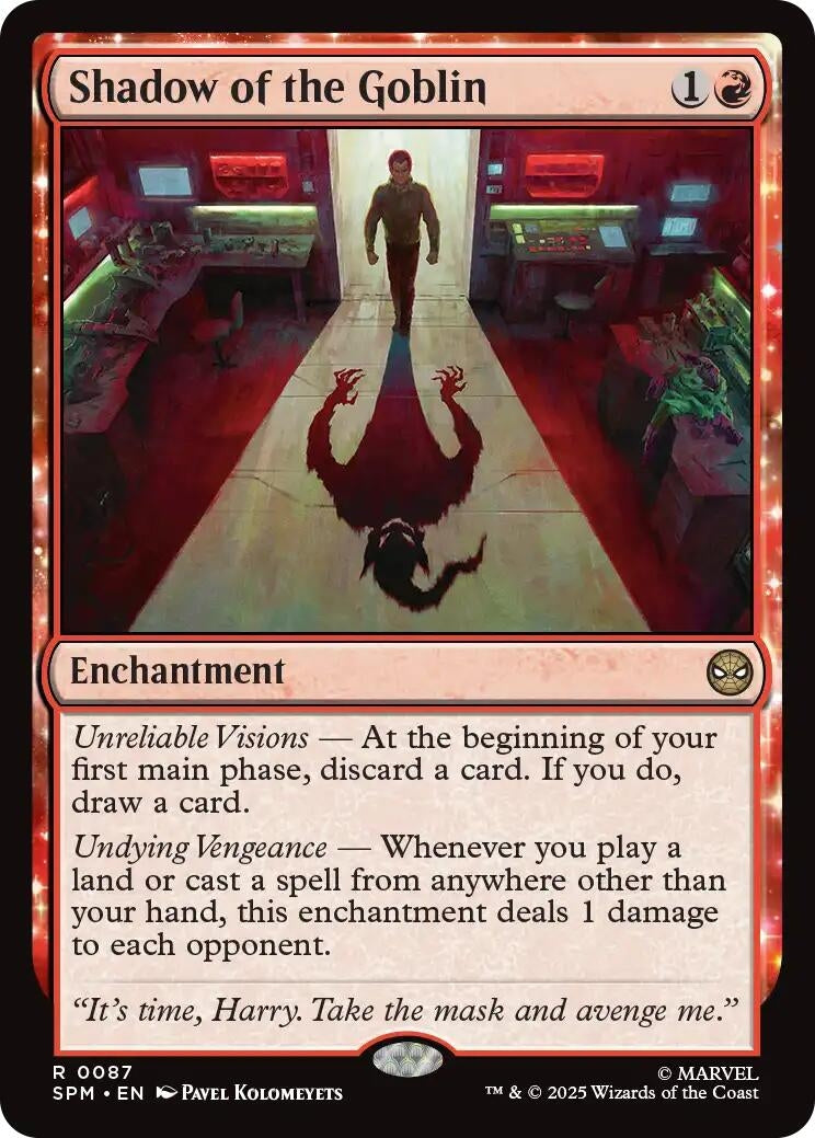 Image for Shadow of the Goblin (87) (SPM) - Magic: The Gathering