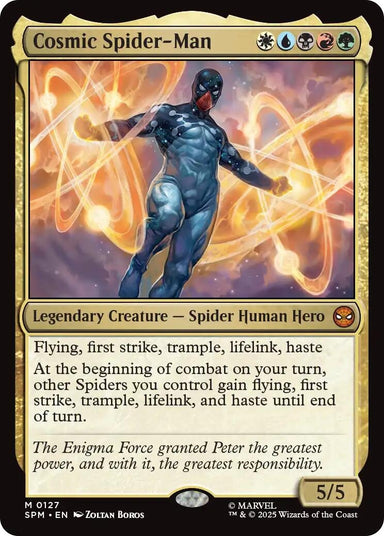 Image for Cosmic Spider-Man (127) (SPM) - Magic: The Gathering