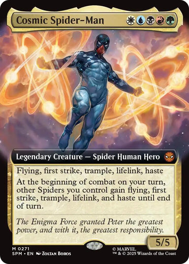 Image for Cosmic Spider-Man (Extended Art) (271) (SPM) - Magic: The Gathering