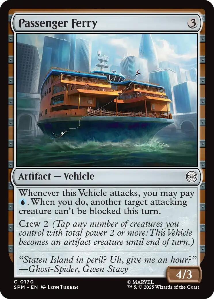 Image for Passenger Ferry (170) (SPM) - Magic: The Gathering