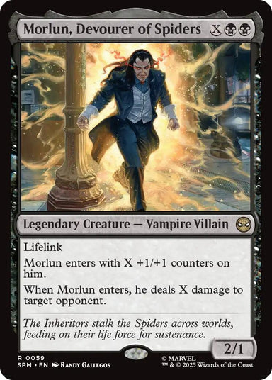 Image for Morlun, Devourer of Spiders (59) (SPM) - Magic: The Gathering