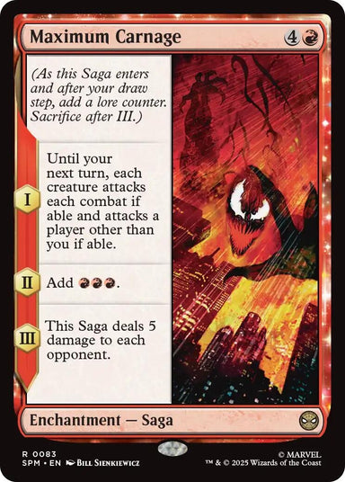 Image for Maximum Carnage (83) (SPM) - Magic: The Gathering