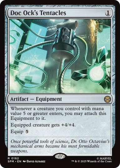 Image for Doc Ock's Tentacles (162) (SPM) - Magic: The Gathering