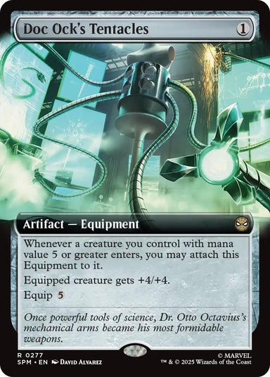 Image for Doc Ock's Tentacles (Extended Art) (277) (SPM) - Magic: The Gathering