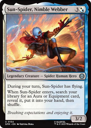 Image for Sun-Spider, Nimble Webber (154) (SPM) - Magic: The Gathering