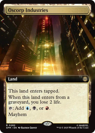 Image for Oscorp Industries (Extended Art) (282) (SPM) - Magic: The Gathering