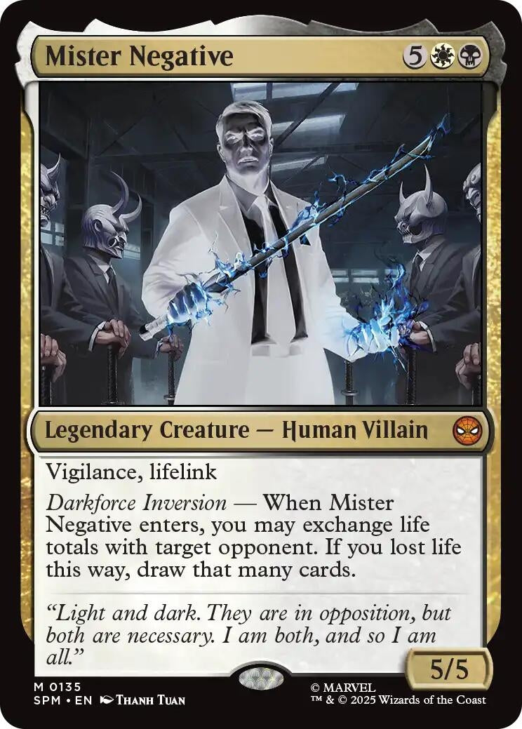 Image for Mister Negative (135) (SPM) - Magic: The Gathering
