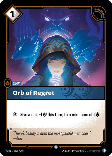 Image for Orb of Regret (090/298) (Origins) - Riftbound: League of Legends Trading Card Game