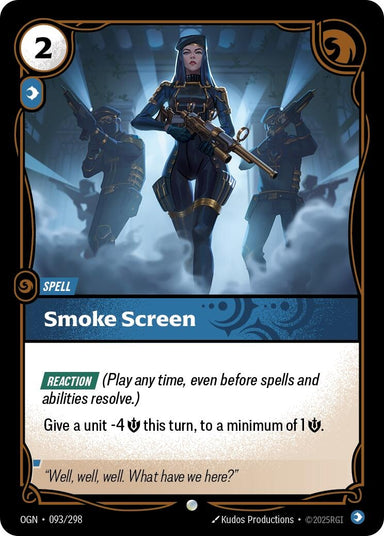 Image for Smoke Screen (093/298) (Origins) - Riftbound: League of Legends Trading Card Game