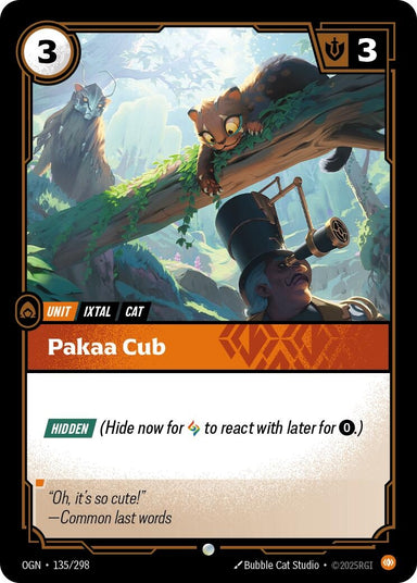 Image for Pakaa Cub (135/298) (Origins) - Riftbound: League of Legends Trading Card Game