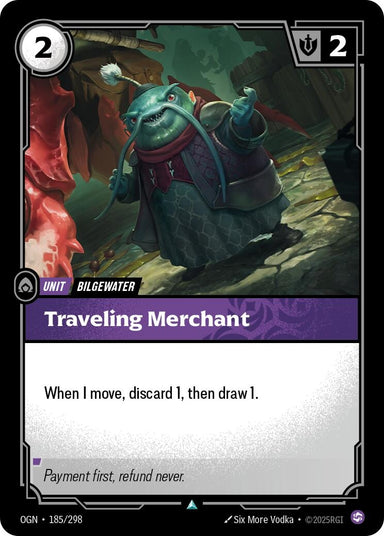 Image for Traveling Merchant (185/298) (Origins) - Riftbound: League of Legends Trading Card Game