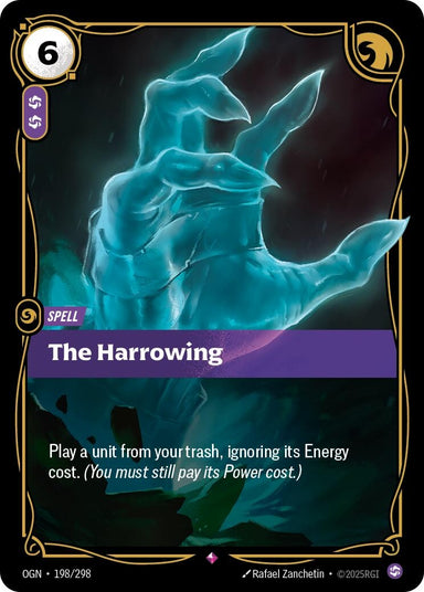 Image for The Harrowing (198/298) (Origins) - Riftbound: League of Legends Trading Card Game