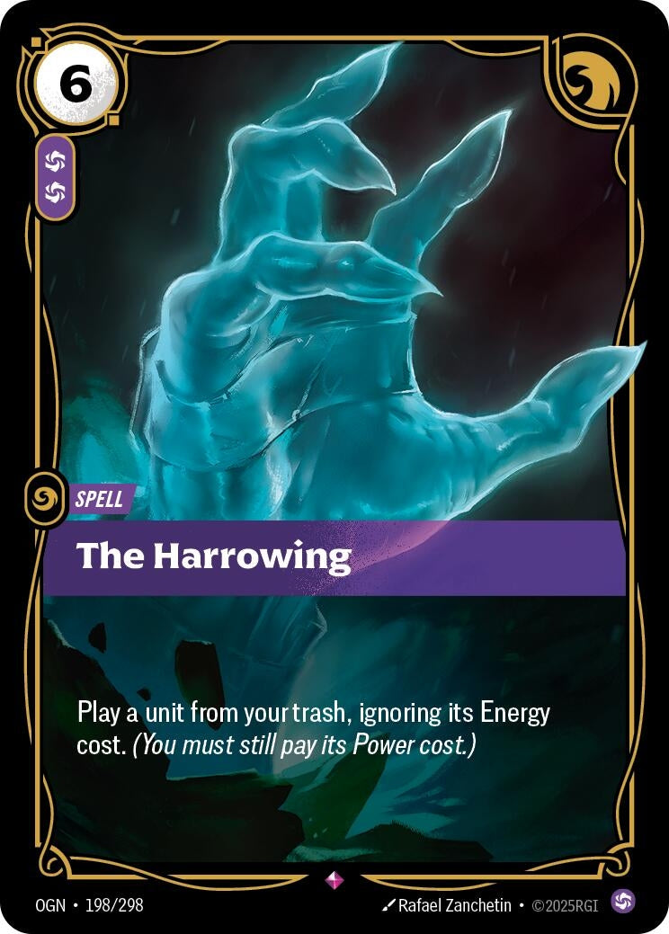 Image for The Harrowing (198/298) (Origins) - Riftbound: League of Legends Trading Card Game