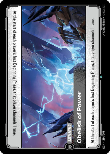Image for Obelisk of Power (284/298) (Origins) - Riftbound: League of Legends Trading Card Game