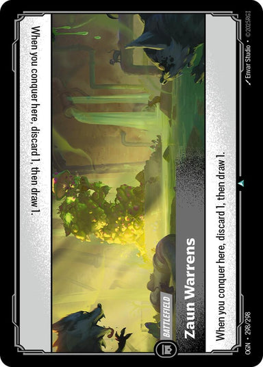 Image for Zaun Warrens (298/298) (Origins) - Riftbound: League of Legends Trading Card Game