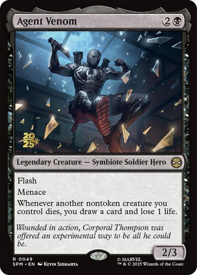 Image for Agent Venom (49) (Prerelease Cards) - Magic: The Gathering
