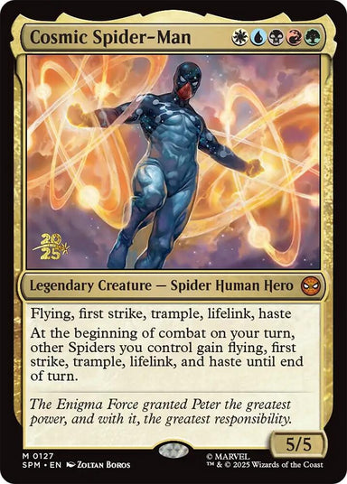Image for Cosmic Spider-Man (127) (Prerelease Cards) - Magic: The Gathering